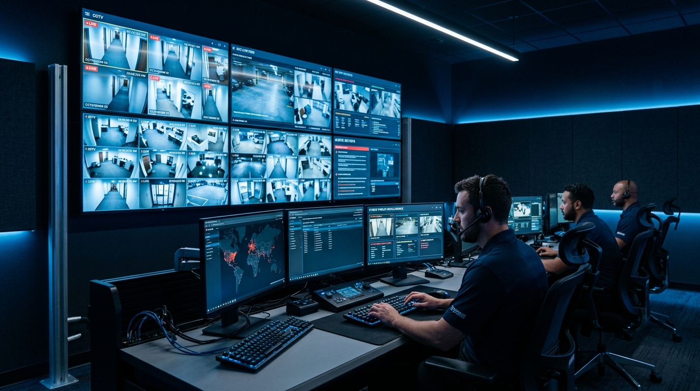 Centro de operaciones y monitoreo CCTV WG Soluciones